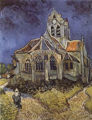 Vincent Van Gogh The Church at Auvers-sur-Oise (mk09)